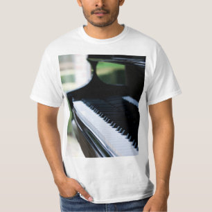 Camiseta Trabalho de arte de Piano Bonito