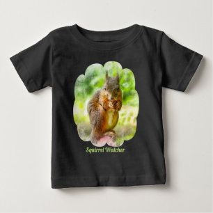 Camiseta Trabalho de arte de Pintura Animal Observador de E