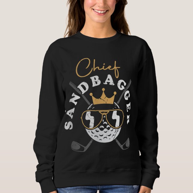 Camiseta Trabalho de arte De Sandbagger Chefe Para Um Jogad (Frente)