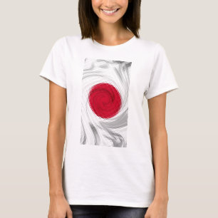 Camiseta Trabalho de arte de Sinalizador do Japão
