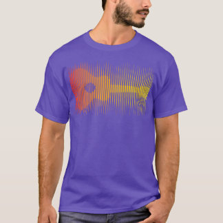 Camiseta Trabalho de arte de violão 2