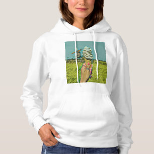 Camiseta Trabalho de arte do sorvete Vintage