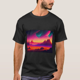 Camiseta Trabalho de arte Gráfico de Papel de Carteira