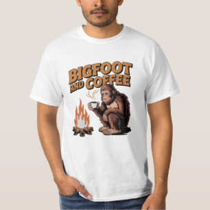 Camiseta Trabalho de arte Hilarious Bigfoot para ventilador