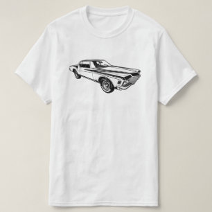 Camiseta Trabalho de arte Illustration Buick Riviera GS 197