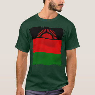 Camiseta Trabalho de arte Malawi