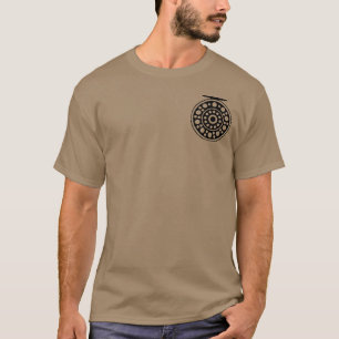 Camiseta Trabalho de arte para Anglas com mosca de pesca