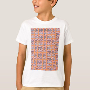 Camiseta Trabalho de arte único e elegante com padrão cardí