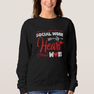 Camiseta Trabalho de Assistente Social é Trabalho de Coraçã