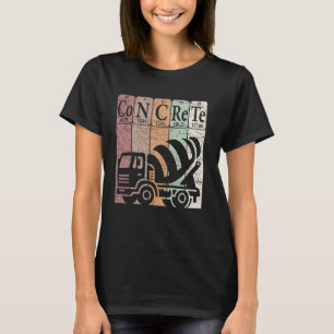 Camiseta Trabalho de Construção de Elementos da Tabela Peri