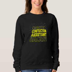 Camiseta Trabalho de Galáxia Legal Assistente de Construção