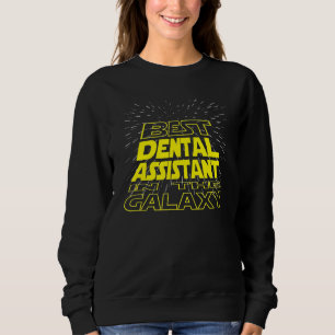 Camiseta Trabalho de Galáxia Legal do Assistente Dental
