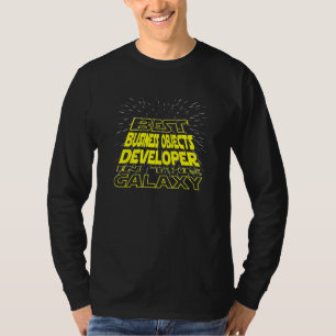 Camiseta Trabalho de Galáxia Legal do Desenvolvedor de Obje