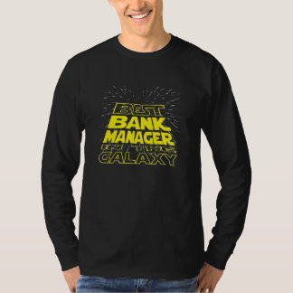 Camiseta Trabalho de Galáxia Legal do Gerente Bancário