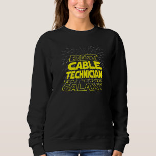 Camiseta Trabalho de Galáxia Legal do Técnico de Cabo