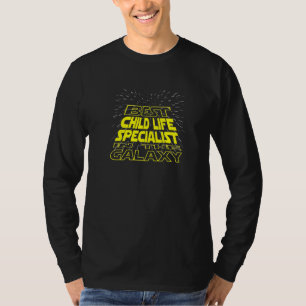 Camiseta Trabalho de Galáxia Legal Especialista em Vida Inf