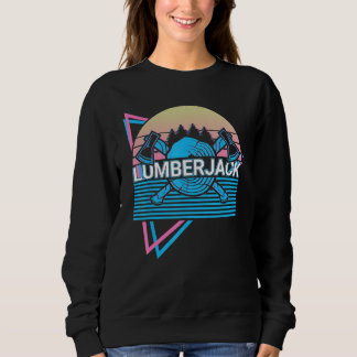 Camiseta Trabalho de Madeira Lenhador Retro