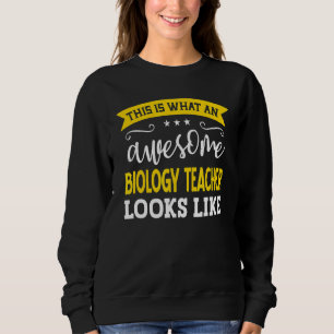 Camiseta Trabalho de Professores de Biologia Título de Func