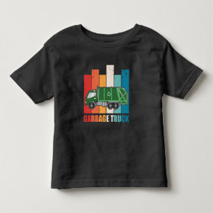 Camiseta Trabalho de Reciclagem de Lixo de Caminhão de Lix