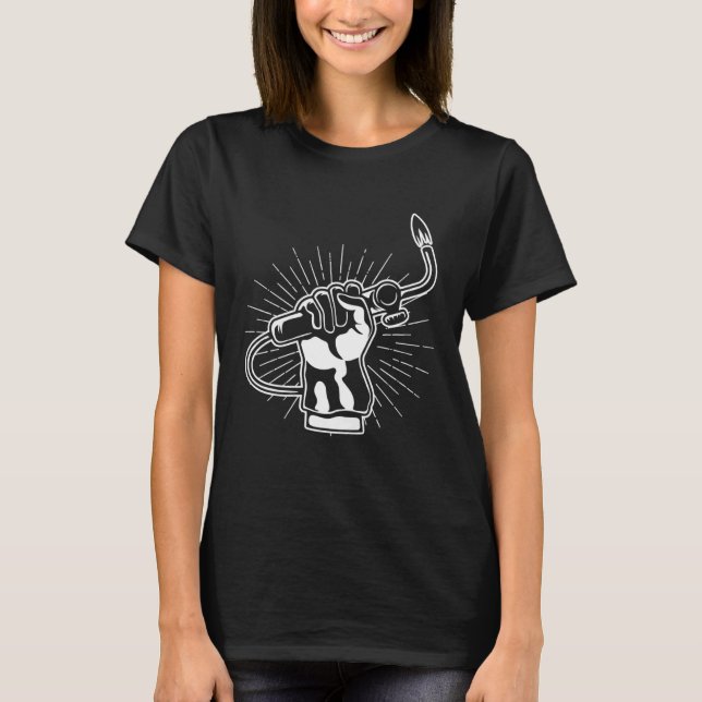 Camiseta Trabalho De Soldadura Ironworker Blacksmith (Frente)