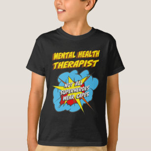 Camiseta Trabalho de Super Herói do Fundo de Saúde Terapêut
