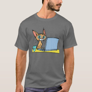 Camiseta Trabalho de trabalho doméstico de escritório domés