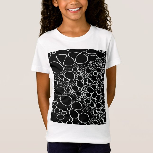 Camiseta Trabalho digital abstrato 7 (Frente)