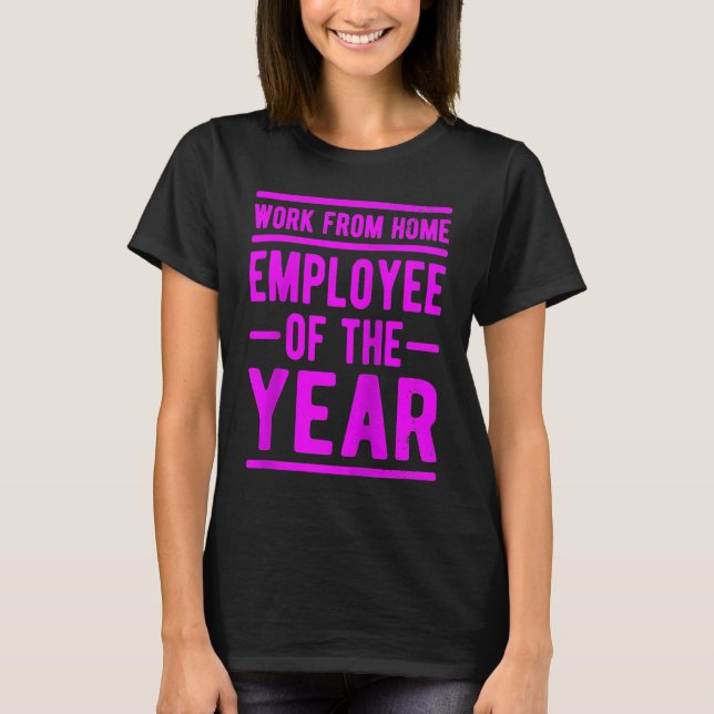 Camiseta Trabalho do Funcionário Doméstico do Ano Cargo Sar (Frente)