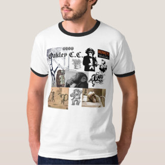 Camiseta trabalho do macaco