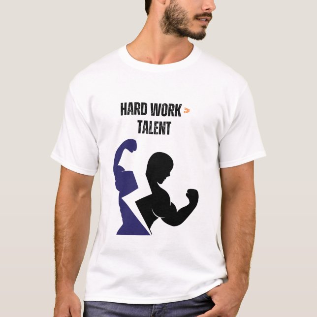 Camiseta Trabalho Duro > Talento (Frente)