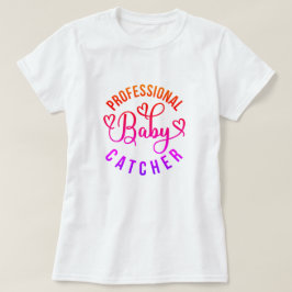 Camiseta Trabalho e Entrega Profissional de Bebês