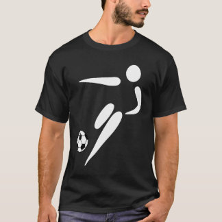 Camiseta Trabalho e equilíbrio da vida pessoal Meu futebol