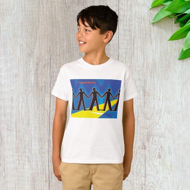 Camiseta Trabalho em equipe (Criador carregado)