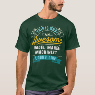Camiseta Trabalho Fantástico do Criador de Modelos Engraç