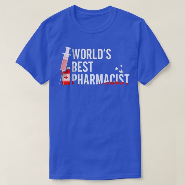 Camiseta Trabalho Farmacêutico Mais Importante Do Mundo 27s (Frente do Design)