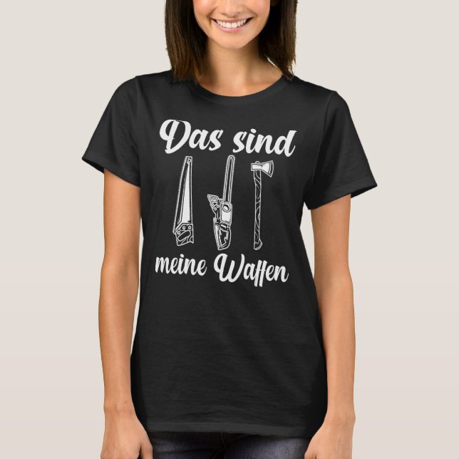 Camiseta Trabalho Florestal Lumberjack (Frente)