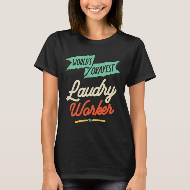 Camiseta Trabalho Laudry Funny (Frente)