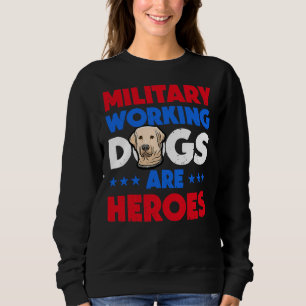 Camiseta Trabalho Militar do Labrador Retriever