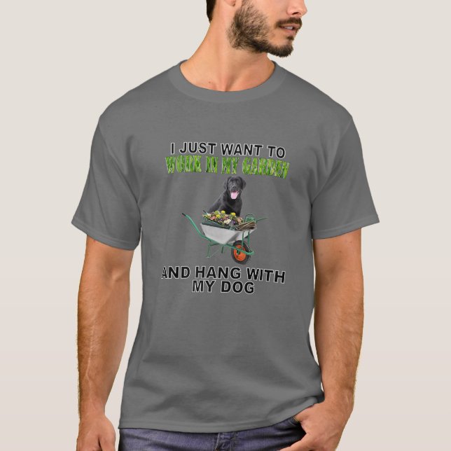 Camiseta Trabalho No Meu Jardim (Frente)