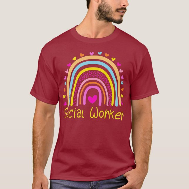 Camiseta Trabalho Social Arco-Íris (Frente)