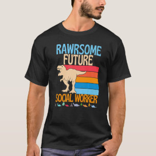 Camiseta Trabalho Social Dinossauro do Futuro Incrível