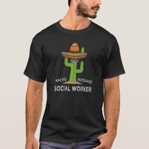 Camiseta Trabalho Social Humor Dizendo