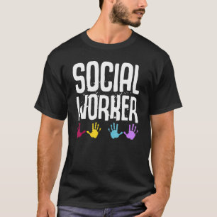 Camiseta Trabalho Social Mês Trabalhador Escolar Células do