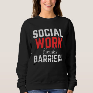 Camiseta Trabalho Social Rompe Barreiras Assistente Social
