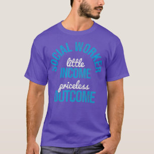 Camiseta Trabalho Social Sem Preço Do Trabalhador Social