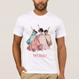 Camiseta TRABALHO! Tee masculino