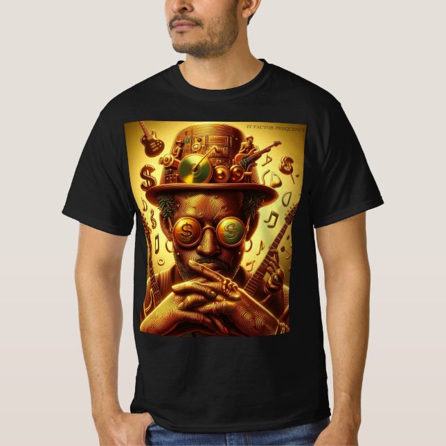 CAMISETA TRABALHOS DE ARTE DE FATOR DE TI (Frente)