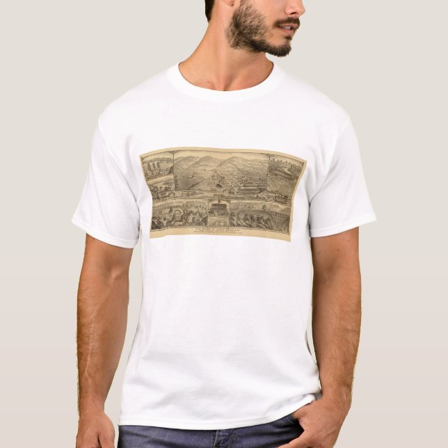 Camiseta Trabalhos de carvão de Joseph Walton (Frente)