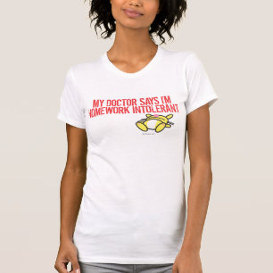 Camiseta Trabalhos de casa Intollerant