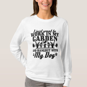 Camiseta Trabalhos De Jardinagem Com Jardineiro